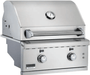 Broilmaster Built in Gas Grill Broilmaster 26" Stainless Built-in Gas BBQ Grill - 2 Bow Tie burners - 18,000 BTUs each - Designed to Fit BBQ Island or BBQ Cart