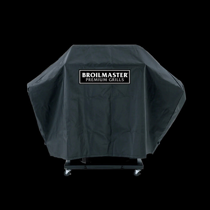 Broilmaster Cover Broilmaster - Full Length Cover for Broilmaster grill w/2 Side Shelves, Black - DPA110