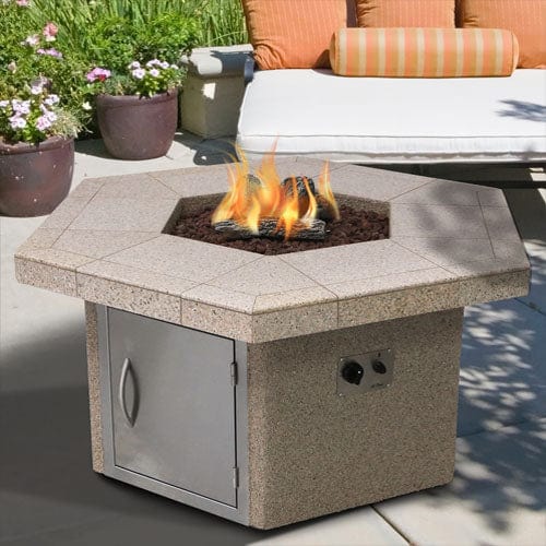 Cal Flame Firepits CalFlame - Firepits FPT-H401M - Natural Stone