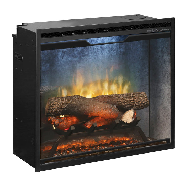 Dimplex Built-In Firebox Dimplex - Revillusion® 24" Built-In Firebox, Weathered Concrete