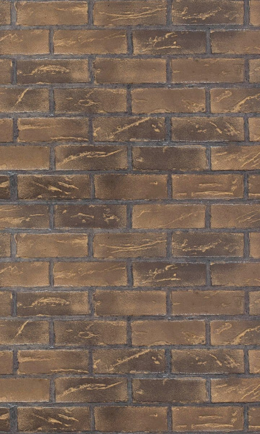 EAF Brick Panel EAF - Clinker Brick - 5/8" Thick, Standard Brown