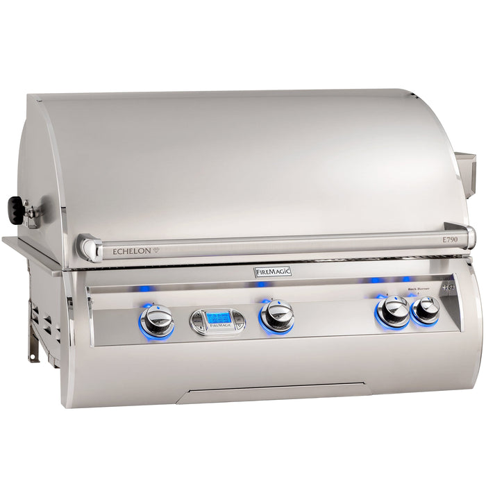 Fire Magic Built-In Grill Without Window / Liquid Propane Echelon E790i Built-In Grill 36" With Digital Thermometer - Natural Gas / Liquid Propane - Fire Magic