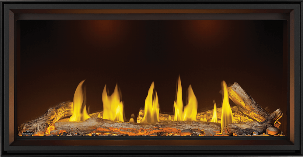 Napoleon Direct Vent Fireplace Napoleon - Tall Linear Vector Direct Vent 50" Natural Gas Fireplace