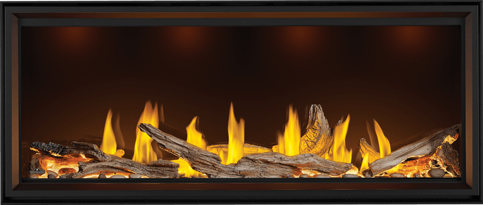 Napoleon Direct Vent Fireplace Tall Linear Vector Direct Vent 62" Natural Gas Fireplace by Napoleon