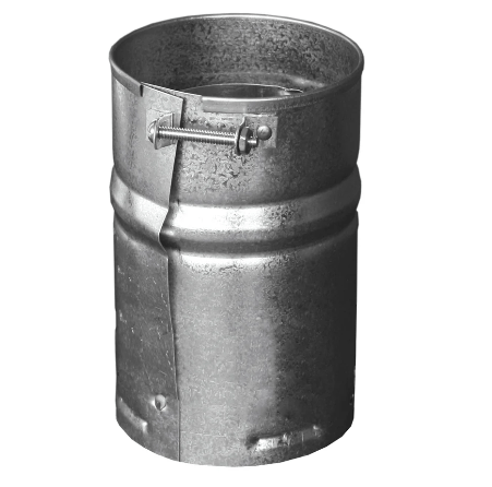 Outdoor Lifestyle Venting Components Outdoor Lifestyle - 8" Universal Female Adapter GV to BV (If you need to connect to the female (inlet) end of Model GV pipe) - DV-8BVAF