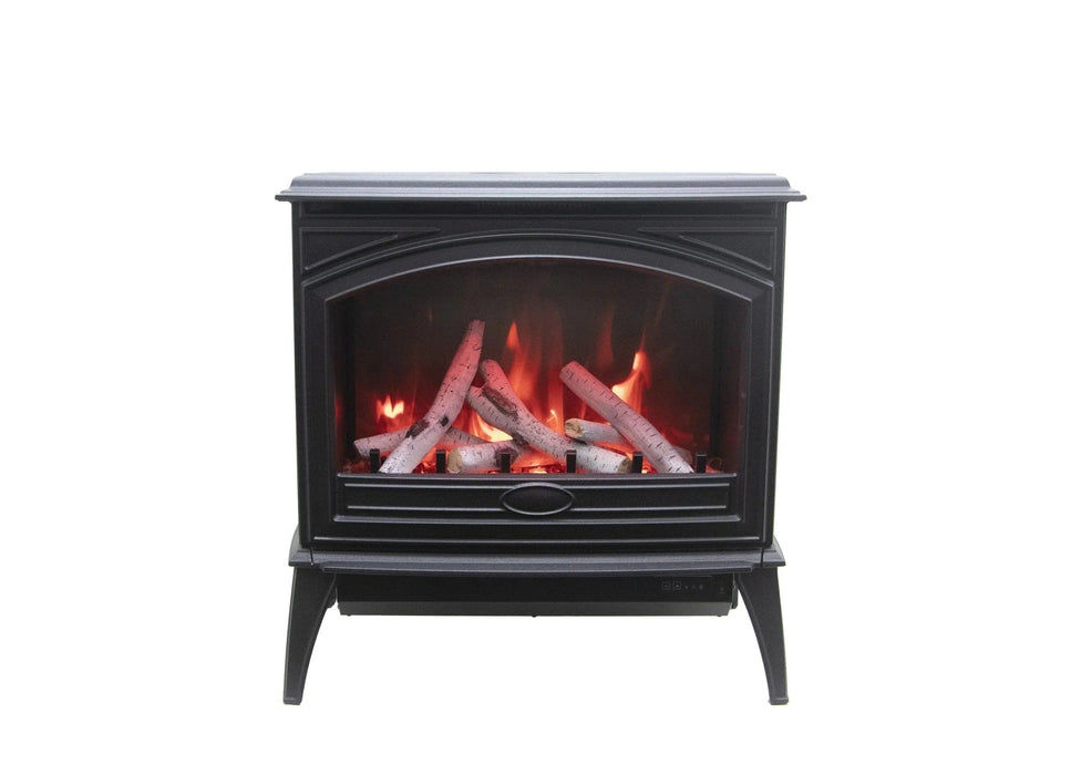 Amantii Electric Fireplace Amantii Lynwood - Freestanding Electric Stove Featuring a Cast Iron Frame