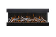 Amantii Electric Fireplace Amantii True View XL Deep Smart Indoor / Outdoor 3 Sided Built-in Electric Fireplace