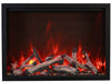 Amantii Electric Fireplace Insert Traditional Smart Indoor / Outdoor Electric Fireplace Insert by Amantii