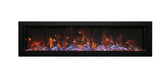 Amantii Electric Fireplace Panorama BI Deep Smart Full View Indoor /Outdoor Built-in Electric Fireplace by Amantii
