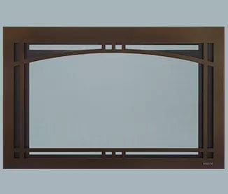 Majestic Contemporary Arched Front Majestic - Contemporary Arch 25" screen front - New Bronze-CASFI25NB