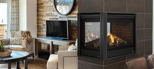 Majestic Direct-Vent Fireplace Majestic - 36" Pier Direct Vent Multi Side Top/Rear Gas Fireplace With IntelliFire Touch ignition - Natural Gas-PIER-DV36IN