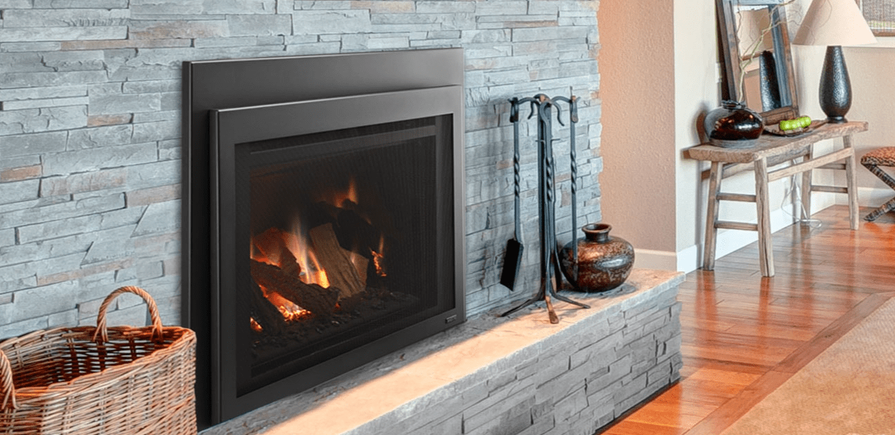 Majestic Direct Vent Gas Fireplace Majestic - Ruby small 25" direct vent gas insert with intellifire touch ignition system-RUBY25IL