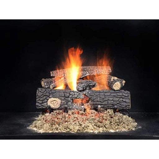 Majestic Gas Log Set Majestic - 24" Fireside Realwood refractory cement log set (order hearth kit separately)-FRW124