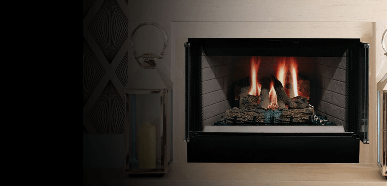 Majestic See-Through Fireplace Majestic - 36" Radiant Fireplace-SA36R