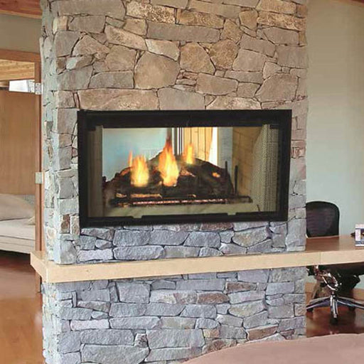 Majestic See Through Fireplace Majestic 42" See-Thru Radiant Wood Burning Fireplace