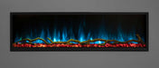 Modern Flames Built In Electric Fireplace Landscape PRO Slim Built-In Electric Fireplace - App-Based Controls - Premium Media by Modern Flames