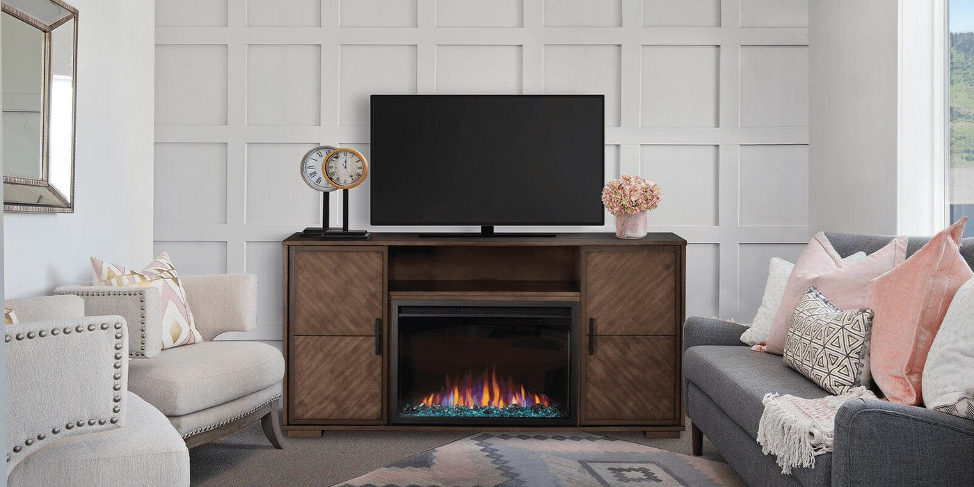 Napoleon Electric Fireplace TV Stand Napoleon Essential™ Series - The Bella Electric Mantel Package Electric Fireplace