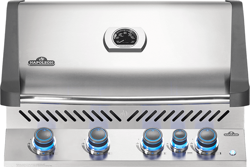 Napoleon Grills Built-in Grills Built-in Prestige®500 RB Stainless Steel with Infrared Rear Burner by Napoleon Grills