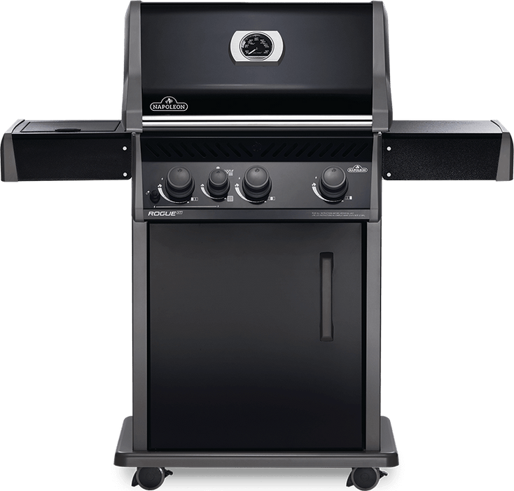 Napoleon Grills Gas Grills Rogue®XT 425 SIB Black with Infrared Side Burner by Napoleon Grills