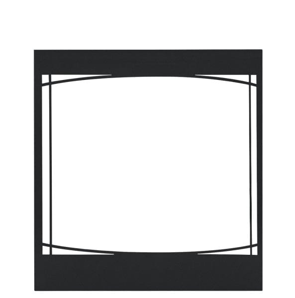 Napoleon Safety Barrier Napoleon Black Zen Decorative Safety Barrier For Ascent™ Series Gas Fireplace