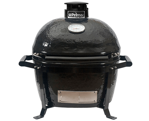 Primo Ceramic Grills Charcoal Grill Oval Junior Charcoal Grill by Primo Ceramic Grills