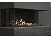 Sierra Flame Gas Fireplace Natural Gas TOSCANA-48" Peninsula Gas Fireplace by Sierra Flame