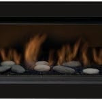 Sierra Flame Gas Fireplace The Bennett 45L - Direct Vent Linear Gas Fireplace - LP by Sierra Flame