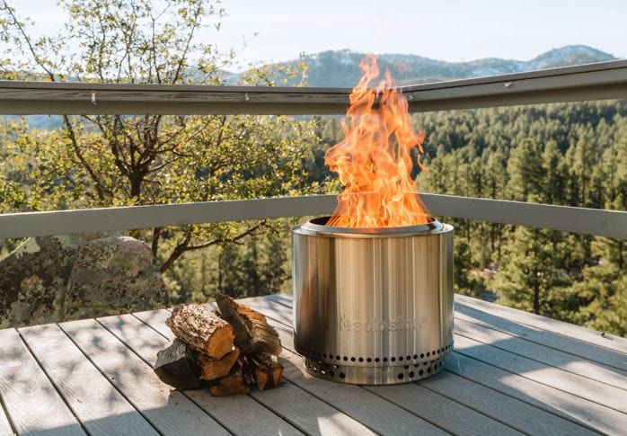 Solo Stove Fire Pit Bonfire + Stand + Shelter 2.0 by Solo Stove