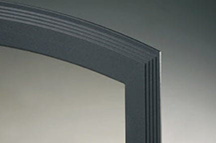 Superior Doors Superior - Door, Cast Iron, Arched, Black - BTCECBKC
