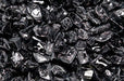 Superior Glass Media Superior - Onyx Black Large Crushed Glass Media, 5lb bag - GLO-Black