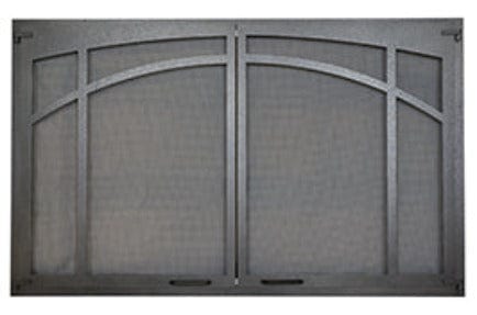 Superior Mesh Screen Superior - Arched Screen Door, Textured Iron - ASD3224-TI