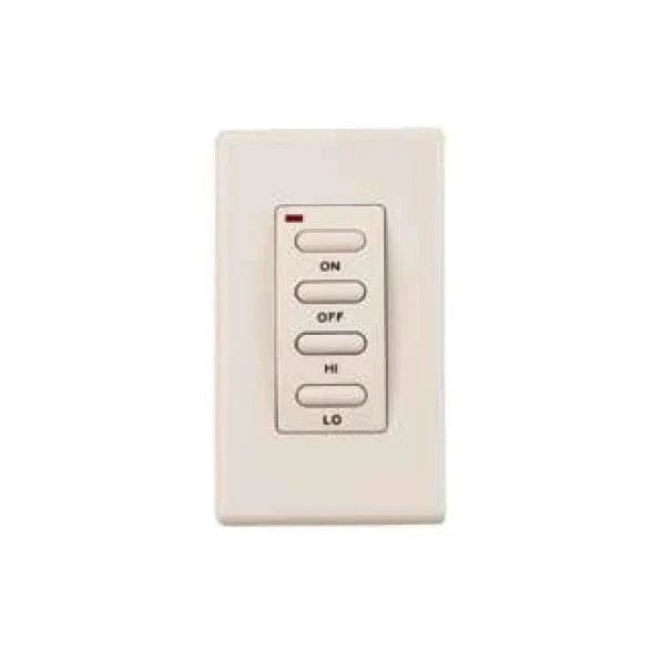 Superior Remote Controls Superior - Remote, Wireless Wall Mount, On/Off, Hi/Low, Electronic - EF-WWRCK