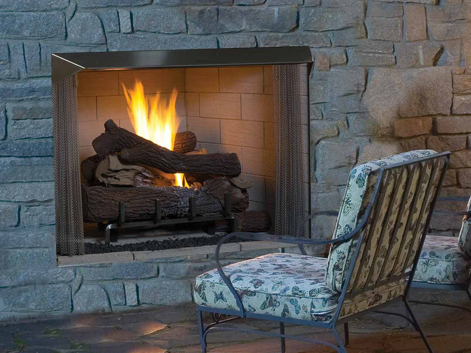 Superior Vent-Free Firebox Superior - VRE4542 42" Fireplace, White Stacked Refractory Panels - VRE4542WS
