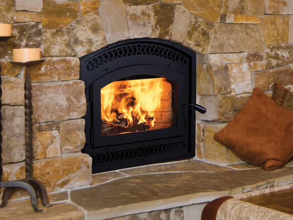 Superior Wood-Burning Fireplace Superior - WCT6920 EPA Certified Fireplace, Traditional, White Stacked - WCT6920WS
