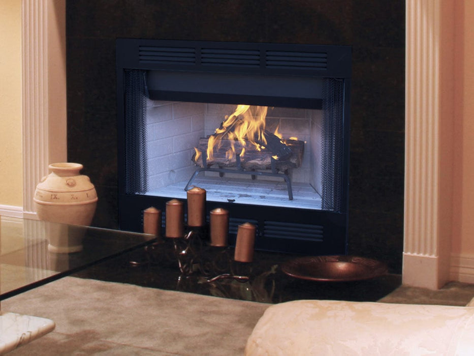 Superior Wood-Burning Fireplace Superior - WRT/WCT 2036 36" Radiant, Insulated, White Stacked Refractory Panels - WRT2036WSI