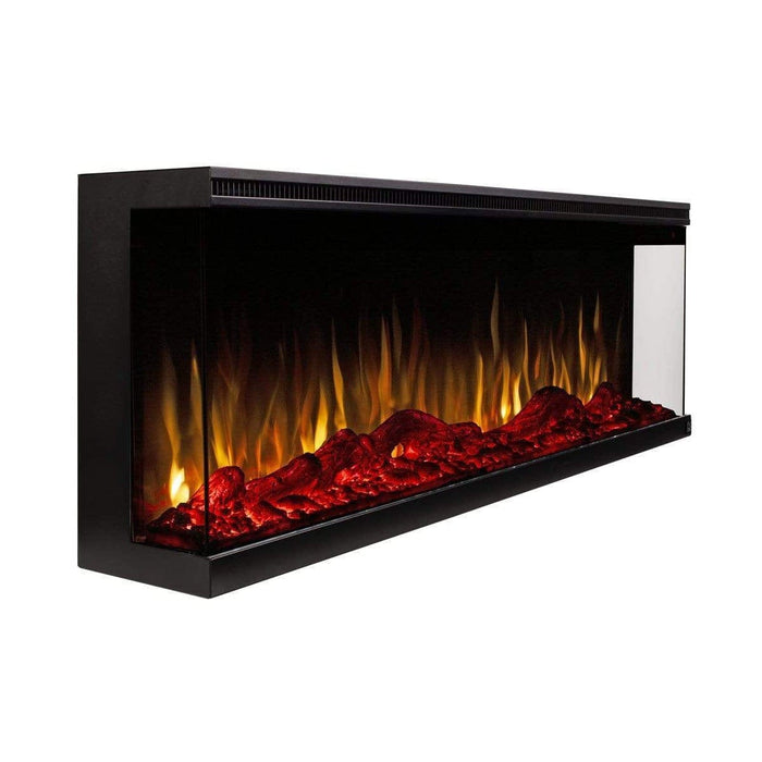 Touchstone Electric Fireplace Sideline Infinity 3 Sided 60" WiFi Enabled Recessed Electric Fireplace 80046 (Alexa/Google Compatible) by Touchstone