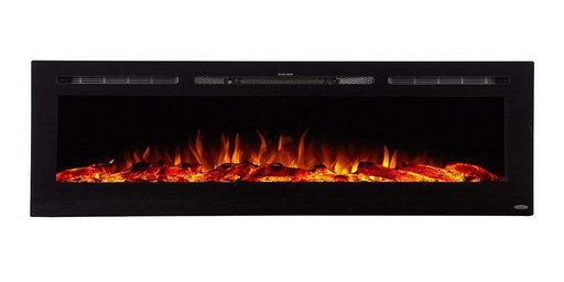 Touchstone Electric Fireplace The Sideline 72 80015 72" Recessed Electric Fireplace by Touchstone