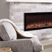 Touchstone Electric Fireplace Touchstone - Sideline Elite Smart 80050 84" WiFi-Enabled Recessed Electric Fireplace (Alexa/Google Compatible)