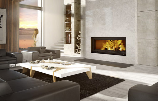 Valcourt Wood Fireplace St-laurent - Linear Wood Fireplace-FP16 by Valcourt